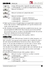 Preview for 51 page of KALEAS LDM 500-60 Operating	 Instruction