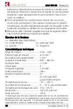 Preview for 60 page of KALEAS LDM 500-60 Operating	 Instruction