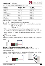 Preview for 29 page of KALEAS LDM 500-80+ Operating	 Instruction