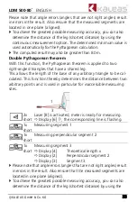 Preview for 33 page of KALEAS LDM 500-80+ Operating	 Instruction