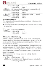 Preview for 36 page of KALEAS LDM 500-80+ Operating	 Instruction