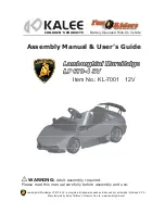 Kalee KL-7001 User Manual preview