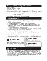 Preview for 2 page of Kalee KL-7001 User Manual