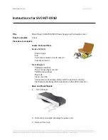 Kaleidescape SVC-KIT-0010 Instructions Manual preview