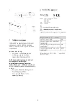 Предварительный просмотр 10 страницы Kalfire E-one 100F User Manual