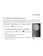 Предварительный просмотр 15 страницы Kalfire GP105/59F User Manual