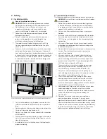 Предварительный просмотр 8 страницы Kalfire W100/61F Installation And Instructions Manual