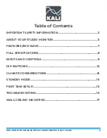 Предварительный просмотр 2 страницы KALI AUDIO IN-5-C User Manual