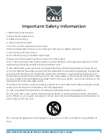 Предварительный просмотр 3 страницы KALI AUDIO IN-5-C User Manual