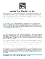 Предварительный просмотр 5 страницы KALI AUDIO IN-5-C User Manual