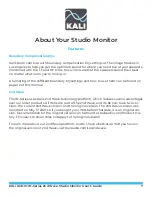 Предварительный просмотр 7 страницы KALI AUDIO IN-5-C User Manual