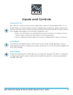 Предварительный просмотр 11 страницы KALI AUDIO IN-5-C User Manual