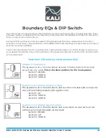 Предварительный просмотр 12 страницы KALI AUDIO IN-5-C User Manual