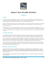 Preview for 6 page of KALI AUDIO Project Independence IN-5 User Manual