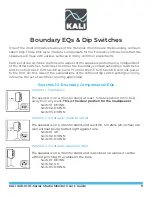 Preview for 11 page of KALI AUDIO Project Independence IN-5 User Manual