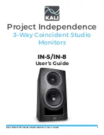 KALI AUDIO Project Independence IN Series User Manual preview