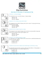 Предварительный просмотр 12 страницы KALI AUDIO Project Independence IN Series User Manual