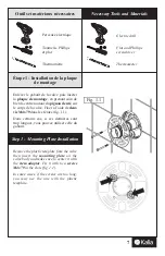 Предварительный просмотр 7 страницы Kalia BELLINO 101536 Installation Instructions Manual