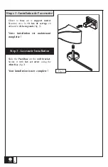 Preview for 8 page of Kalia BELLINO AC1071 Installation Instructions Manual