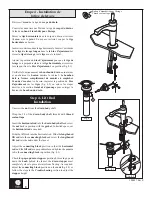 Preview for 8 page of Kalia BELLINO BF1055 Installation Instructions / Warranty