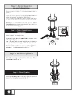 Preview for 8 page of Kalia BELLINO BF1059 Installation Instructions / Warranty