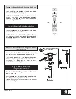 Предварительный просмотр 7 страницы Kalia BF1065 UMANI Installation Instructions / Warranty