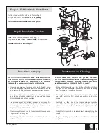 Предварительный просмотр 11 страницы Kalia BF1065 UMANI Installation Instructions / Warranty