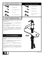 Preview for 6 page of Kalia BF1219 CITE Installation Instructions / Warranty