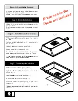 Preview for 6 page of Kalia Castylat KOMO FU1224 Installation Instructions / Warranty