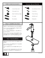 Предварительный просмотр 6 страницы Kalia CITE BF1161 Installation Instructions / Warranty