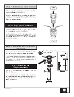 Предварительный просмотр 7 страницы Kalia CITE BF1161 Installation Instructions / Warranty