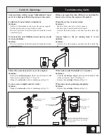 Preview for 9 page of Kalia CITE BF1162-110 Installation Instructions / Warranty