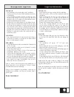 Preview for 3 page of Kalia CITE BF1162 Installation Instructions / Warranty