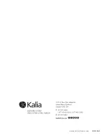 Preview for 16 page of Kalia CITE surfer KF1117 Installation Instructions / Warranty