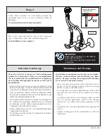 Preview for 8 page of Kalia EXKI KF1751 Installation Instructions / Warranty