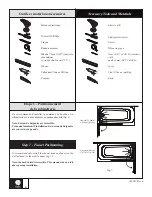 Предварительный просмотр 6 страницы Kalia FLIP DR1230 000 Series Installation Instructions / Warranty