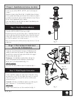 Предварительный просмотр 7 страницы Kalia GRAFIK BF1290 Installation Instructions / Warranty