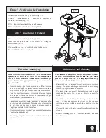 Предварительный просмотр 9 страницы Kalia GRAFIK BF1292 Installation Instructions / Warranty