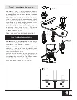 Предварительный просмотр 7 страницы Kalia GRAFIK BF1454 Installation Instructions / Warranty