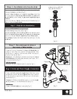 Предварительный просмотр 7 страницы Kalia KONTOUR BF1285 Installation Instructions Manual