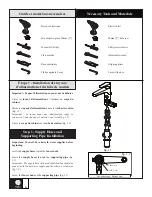 Предварительный просмотр 6 страницы Kalia KONTOUR BF1288 Installation Instructions / Warranty