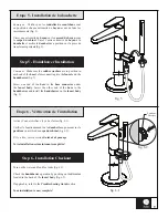 Предварительный просмотр 9 страницы Kalia KONTOUR BF1288 Installation Instructions / Warranty