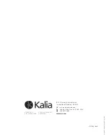 Предварительный просмотр 16 страницы Kalia MR1947-570-001 Installation Instructions / Warranty