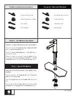 Предварительный просмотр 6 страницы Kalia OZE BF1410 Installation Instructions / Warranty