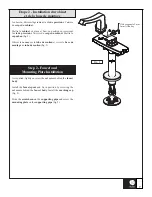 Предварительный просмотр 7 страницы Kalia UMANI BF1067 Installation Instructions / Warranty