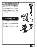 Предварительный просмотр 7 страницы Kalia Umani BF1068 Installation Instructions / Warranty