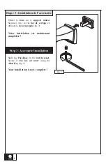 Предварительный просмотр 8 страницы Kalia UMANI Series Installation Instructions / Warranty