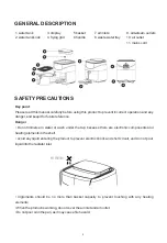 Preview for 3 page of KALITE Steam 7000 Instruction Manual