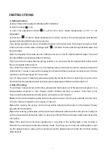 Preview for 8 page of KALITE Steam 7000 Instruction Manual