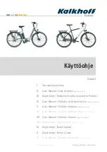 Kalkhoff Fast Pedelec User Manual preview